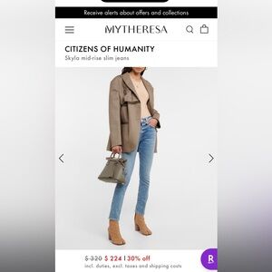 CITIZENS OF HUMANITY JEANS
